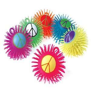  Peace Sign Puffer Balls: Toys & Games