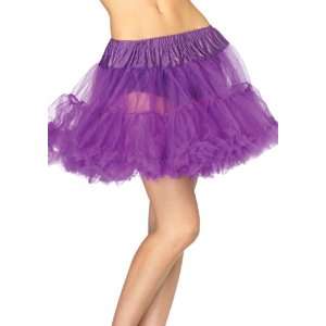    Purple Layered Tulle Petticoat (Adult)