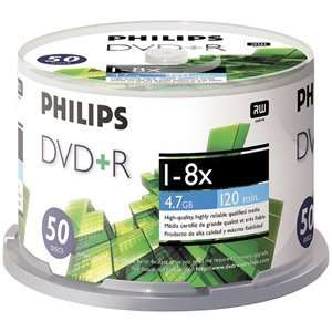  Philips DVD+Rs (DR4S8B50F17) (DR4S8B50F17) Electronics