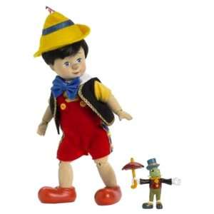  Madame Alexander Dolls Pinocchio Wooden Sculpt and Jiminy 