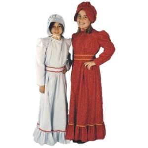  Child Pioneer Girl Costume Size Medium (8 10): Toys 