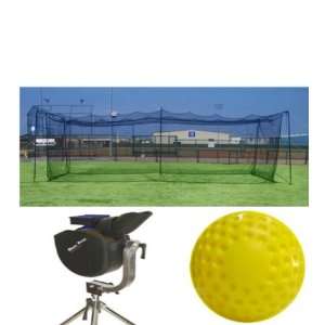   Multi Pitch + 35 Foot Cage + 2 Free Sets of Balls
