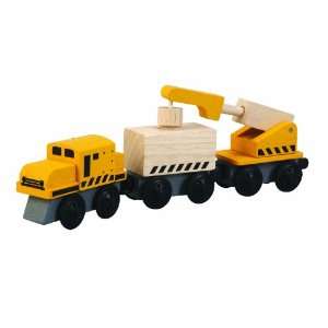  Plan Toys Plancity Push And Pull Crane Train Toys & Games