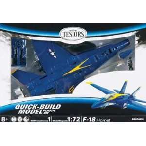  Testors   1/72 F 18 (Plastic Airplane Model) Toys & Games