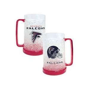 Atlanta Falcons Plastic Crystal Freezer Mugs   Set of 4 