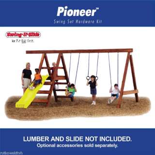 NE 4433 Swing N Slide Pioneer R.T.B. Swing Set Kit 032866044331  
