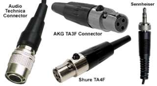 OSP HS 06 Tan Slimline Earset Mic for Shure  Headset Microphone 