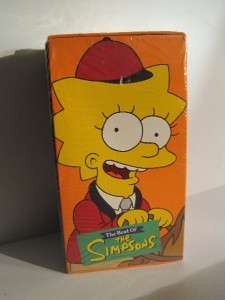 Best of the Simpsons Set #4 VHS Set FACTORY SEALED NIP  