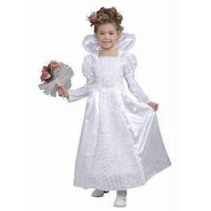  Bride Princess Child Costume Size 4 6 Small: Toys & Games