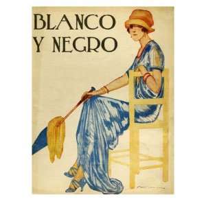  Blanco y Negro, Magazine Cover, Spain, 1926 Giclee Poster 