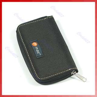 Black Nylon Carrying Case Holder Bag Fr Memory Card XD SD CF MMC SM
