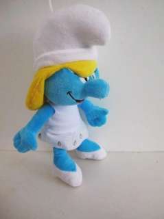 The Smurfs movie Plush Smurfette 11 Soft Toy Figure Girl smurf 