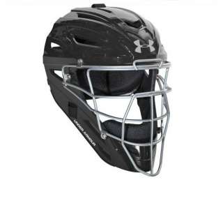 Under Armour UAHG2 YS Solid Youth Pro Catchers Helmet Black NEW  