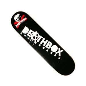  Death Box   Skull Logo Skateboard Deck (7.75 x 31.375 