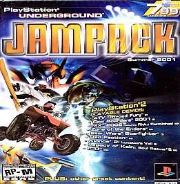 PlayStation Underground Jampack    Summer 2001 Sony PlayStation 2 
