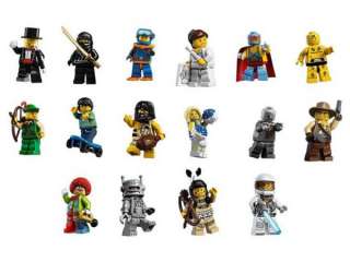 LEGO MINIFIGURES SERIES 1,2,3,4,5 COMPLETE SET   SEALED **80 MINIFIGS 