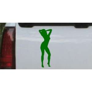   Sexy Girl Silhouettes Car Window Wall Laptop Decal Sticker: Automotive
