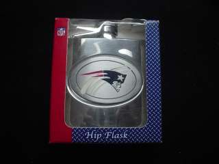 Patriots Stainless Steel Pewter Flask  