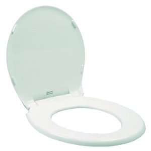   Rise and Shine Round Toilet Seat with Cover, Spring