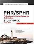 Phr/Sphr Professional in Human Resources Certification by S. M. Reed 