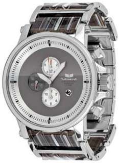 Vestal Plexi Acetate Watch   Silver / Grey  