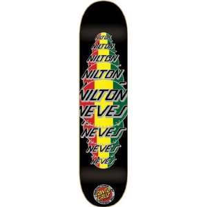  Santa Cruz Neves Logo Skateboard Deck   7.7 Powerply 