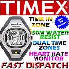 Timex Gents Ironman T5F001 Target Trainer Heart Rate Monitor 100 Lap 