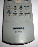 Toshiba DC FN20S TV VCR DVD Remote Control Tested  
