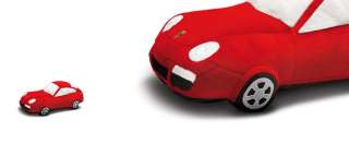 Plush Porsche 911 car toy   PORSCHE DESIGN  