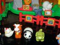 Fisher Price Farm Zoo Construction Lot Musical Tractor  