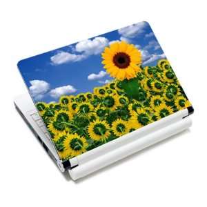  Ornate Sunflower Laptop Notebook Protective Skin Cover 