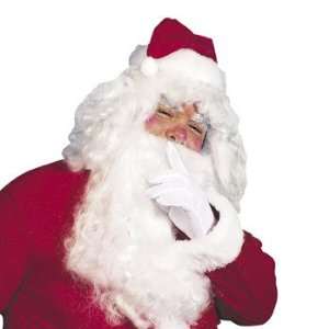 Adults Santa Full Size Wig   Costumes & Accessories & Wigs & Beards