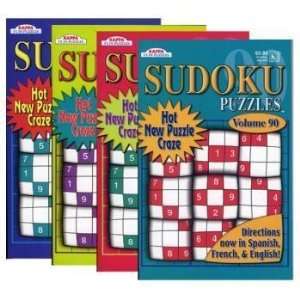  KAPPA 144 Pg. Sudoku Puzzles Book Case Pack 24 Everything 