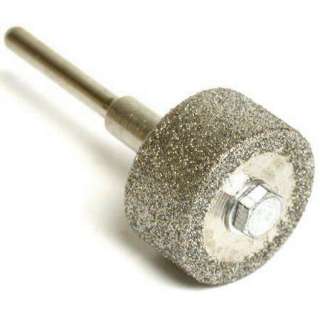 Diamond Wheel Lapidary Grinding Tool 3/8 fits Dremel  