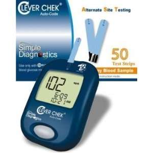 Clever Chek Auto Code Blood Glucose Monitor plus Clever Chek Auto Code 