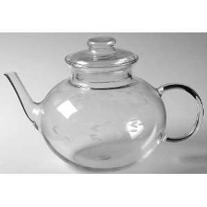  Princess House Crystal Heritage Teapot & Lid No Infuser 