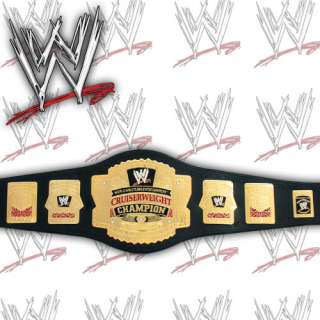 WWE CRUISERWEIGHT CHAMPIONSHIP MINI REPLICA WRESTLING BELT  