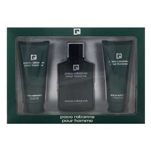 Paco Rabanne by Paco Rabanne for Men 3 Piece Set Toilette Spray,After 