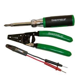    Sheffield® 3 Piece Electricians Tool Set