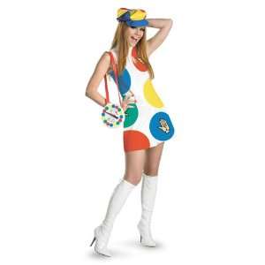    Sassy Twister Large Adult Costume Dress Size 12 14: Toys & Games