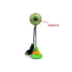   Flexible Neck PC Webcam Web Camera with Microphone Green Electronics