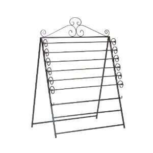   Easel/Wall Mount Craft Storage Rack, Black Arts, Crafts & Sewing