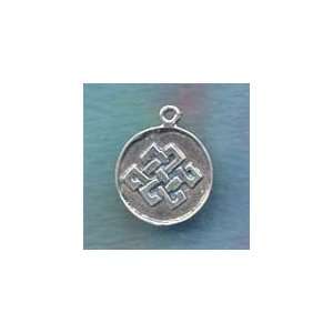  Celtic Jewelry Knotwork Warrior Shield Charm Sterling 