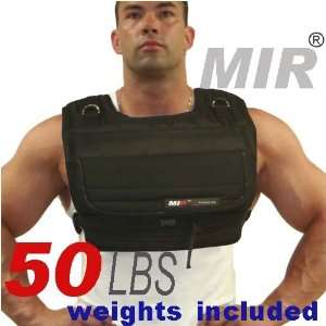  50lbs Mir2 Exercise Adjustable Weighted Vest ***** ( Usps 