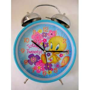    Warner Bros Tweety Bird Twin Bell Alarm Clock: Toys & Games