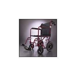   Aluminum Transport Wheelchair with 12 Wheels