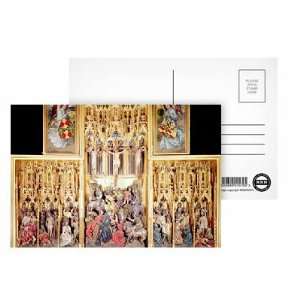 Central section of the Ambierle Altarpiece, 1460 66 (gilded & painted 