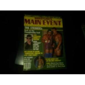 Wrestlings Main Event March 1991 #1 Magazine for Mat Fans 